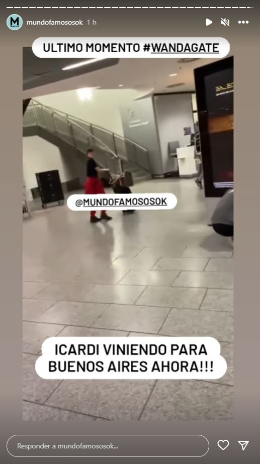 aseguran-que-mauro-icardi-esta-viajando-a-la-argentina:-compartieron-un-video-del-futbolista-en-el-aeropuerto