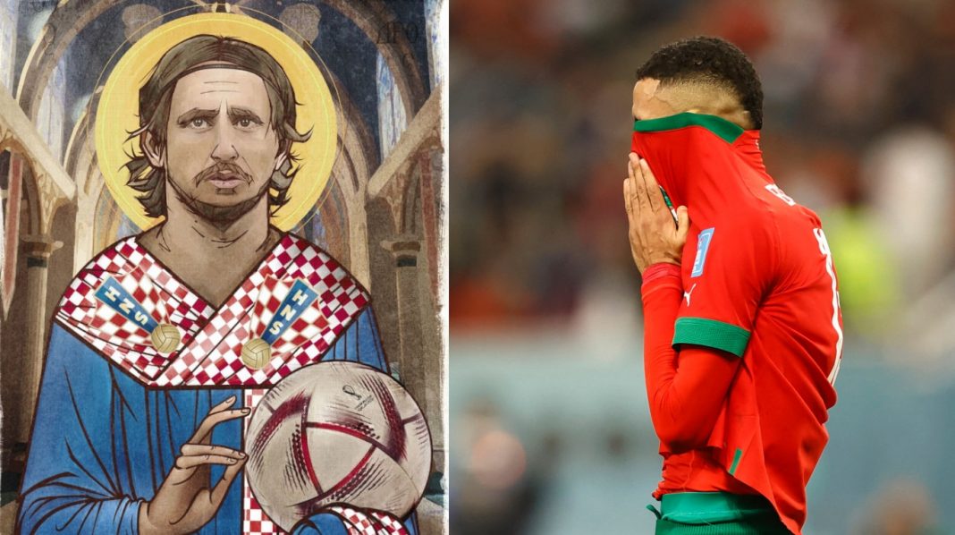 goles-sorpresivos-y-equipo-revelacion:-los-mejores-memes-de-la-victoria-de-croacia-sobre-marruecos